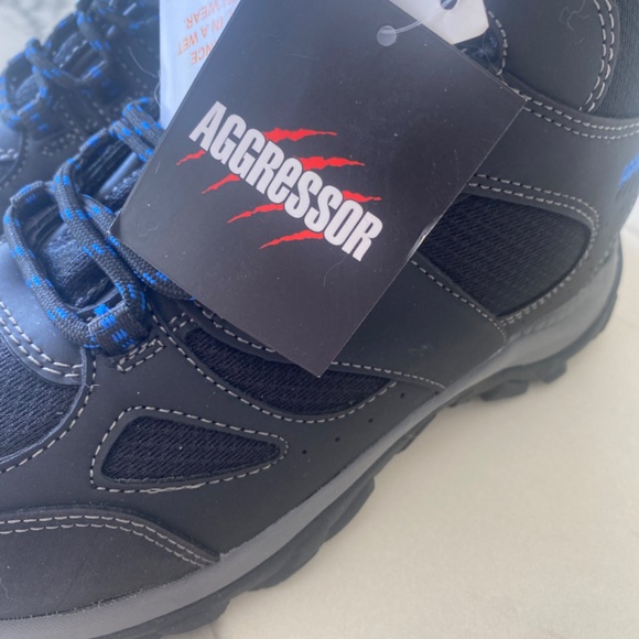 NWT Hiker style work boot Aggressor steel toe size 6 - Picture 2 of 4